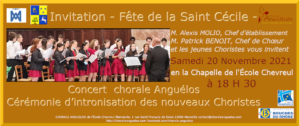 Fête de la  Sainte-Cécile - Chorale Anguélos