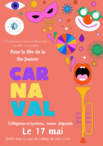 Carnaval de la Sainte Jeanne @ Collège Chevreul Blancarde